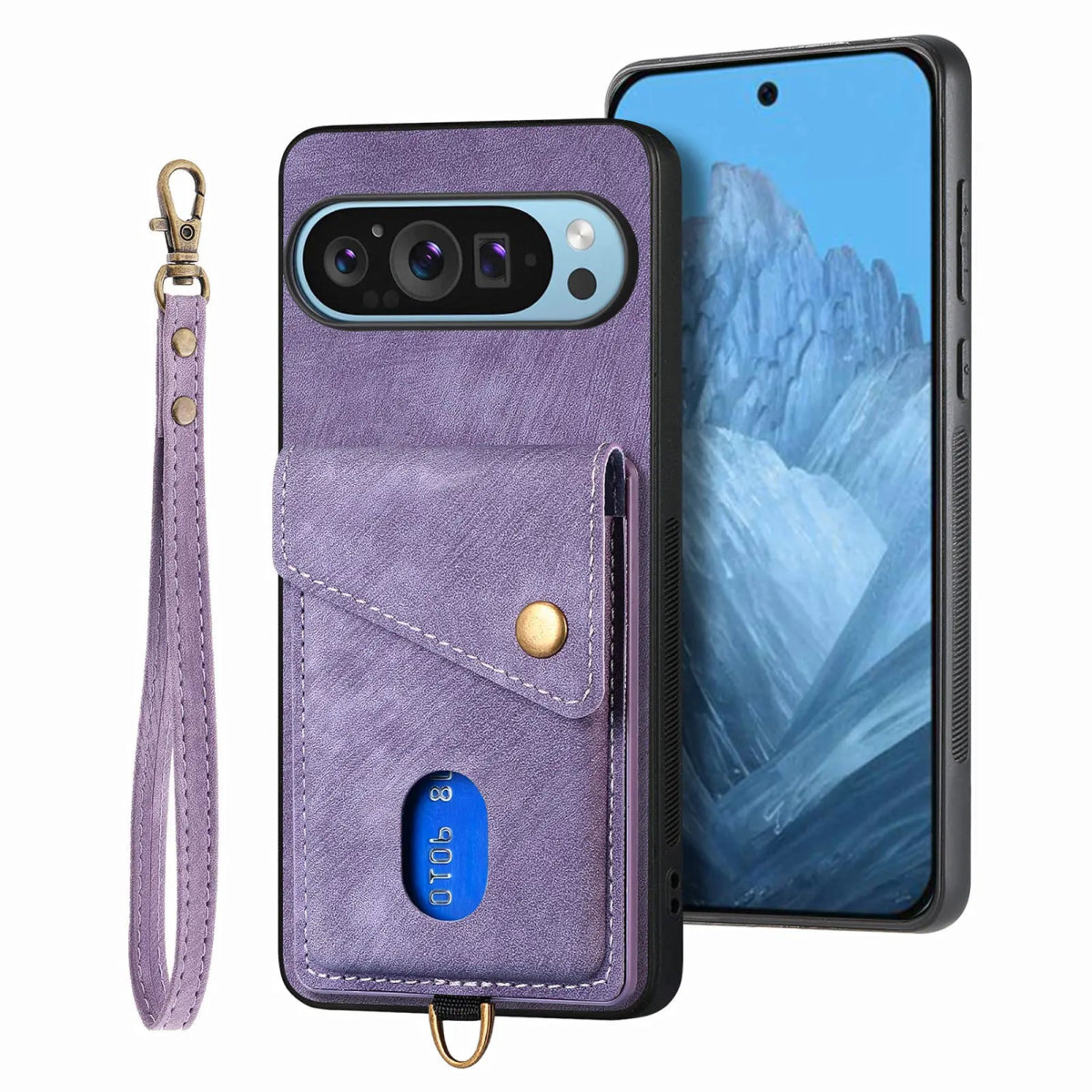 Google Pixel 9/ 9 Pro/ 9 Pro XL - Moderne Schutz Hülle Kartenfach, Armband, Stoßfest 49291688608086|49291688673622|49291689001302 Handy Schutz Hülle online kaufen günstig bestellen