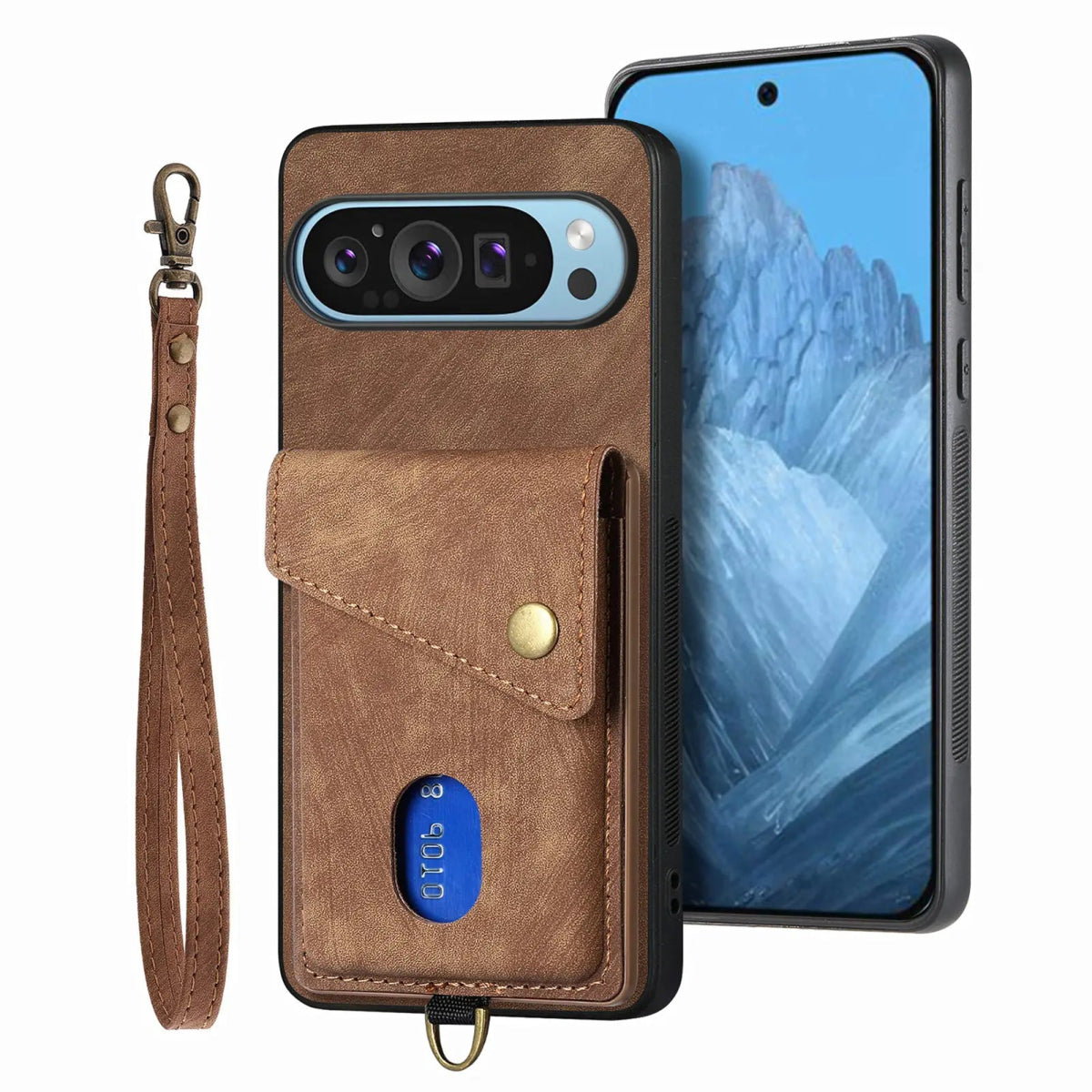 Google Pixel 9/ 9 Pro/ 9 Pro XL - Moderne Schutz Hülle Kartenfach, Armband, Stoßfest 49291688706390|49291688771926|49291689066838 Handy Schutz Hülle online kaufen günstig bestellen
