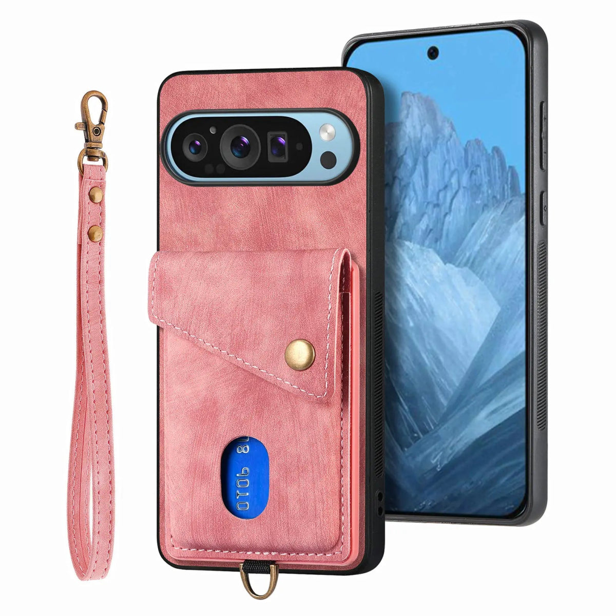 Google Pixel 9/ 9 Pro/ 9 Pro XL - Moderne Schutz Hülle Kartenfach, Armband, Stoßfest 49291688575318|49291688870230|49291688935766 Handy Schutz Hülle online kaufen günstig bestellen