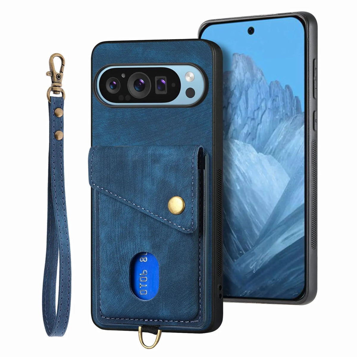 Google Pixel 9/ 9 Pro/ 9 Pro XL - Moderne Schutz Hülle Kartenfach, Armband, Stoßfest 49291688739158|49291688804694|49291689099606 Handy Schutz Hülle online kaufen günstig bestellen