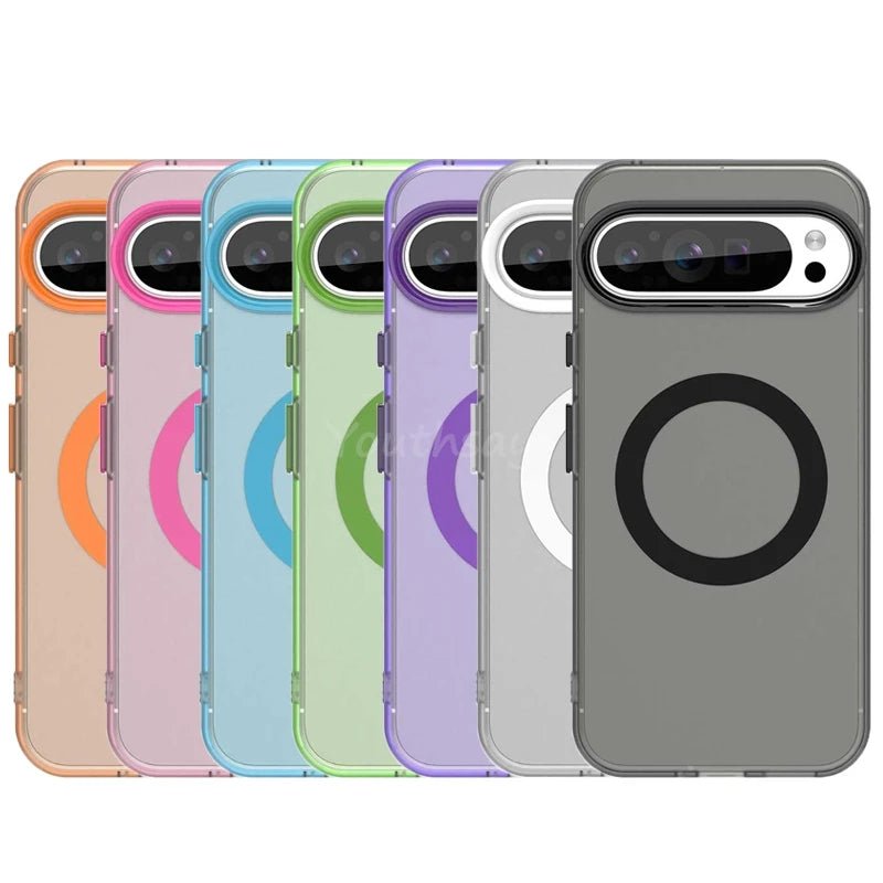Google Pixel 9/ 9 Pro/ 9 Pro XL - Silikon MagSafe Schutz Hülle, Stoßfest, Magnetisch Handy Schutz Hülle online kaufen günstig bestellen