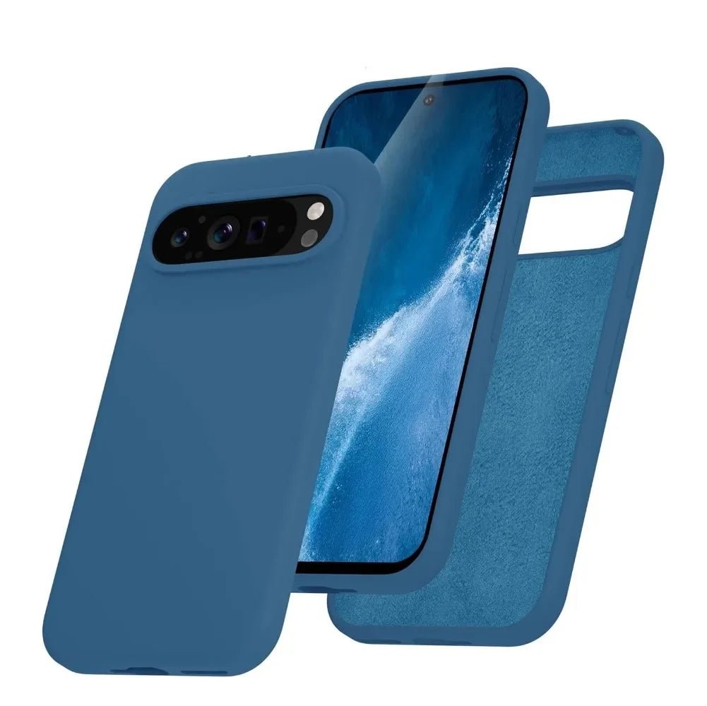 Google Pixel 9/ 9 Pro/ 9 Pro XL - Silikon Schutz Hülle, Stoßfest, Weich 49305137250646|49305137283414|49305137316182 Handy Schutz Hülle online kaufen günstig bestellen