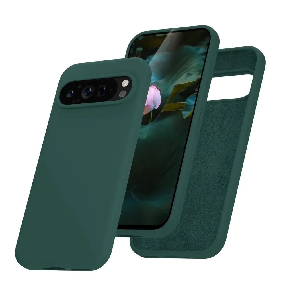 Google Pixel 9/ 9 Pro/ 9 Pro XL - Silikon Schutz Hülle, Stoßfest, Weich 49305137054038|49305137086806|49305137119574 Handy Schutz Hülle online kaufen günstig bestellen
