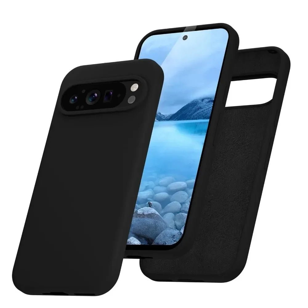 Google Pixel 9/ 9 Pro/ 9 Pro XL - Silikon Schutz Hülle, Stoßfest 49305137348950|49305137381718|49305137414486 Handy Schutz Hülle online kaufen günstig bestellen