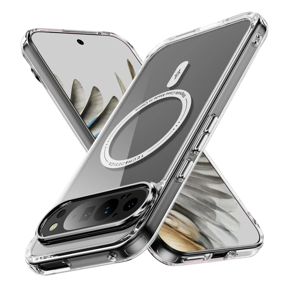 Google Pixel 9/ 9 Pro/ 9 Pro XL - Transparente MagSafe Schutz Hülle, Stoßfest 49287815856470|49287816020310|49287816184150 Handy Schutz Hülle online kaufen günstig bestellen
