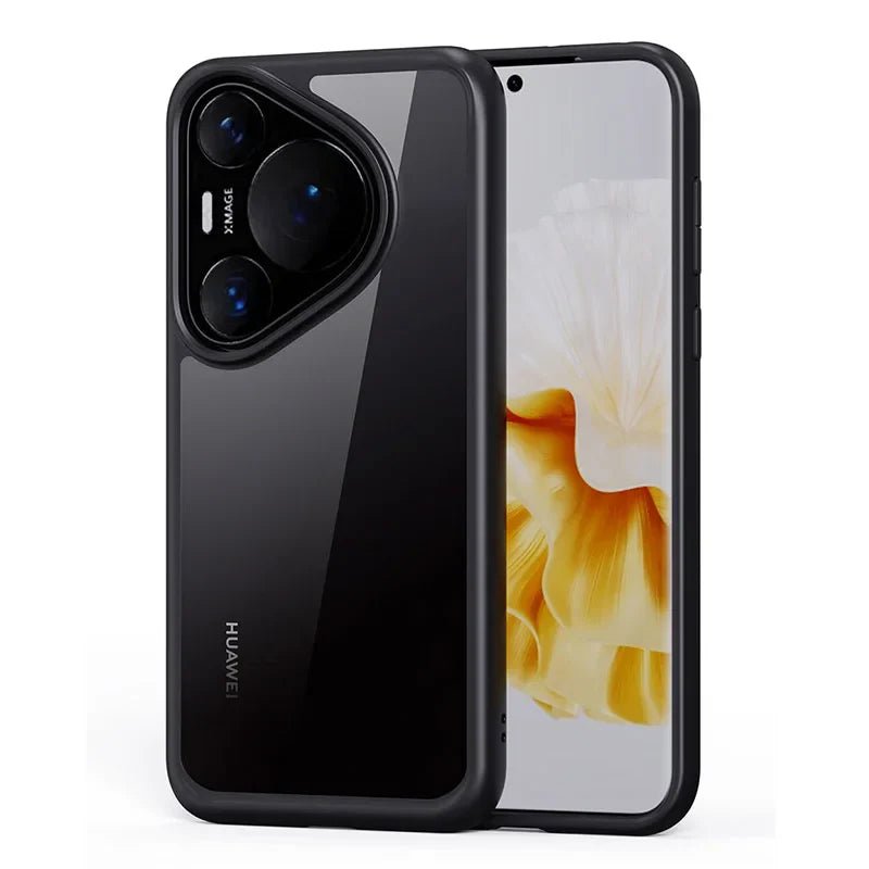 Huawei Pura 70 Pro/ 70 Ultra - Stoßfeste TPU Schutz Hülle, Bumper, Elegant Huawei Pura 70 Pro 70 Ultra innovative schutz hülle elegant trend online neu kaufen bestellen magnetisch schön cover case kabelloses laden kameraschutz modern bumper schwarz Handy Schutz Hülle online kaufen günstig bestellen
