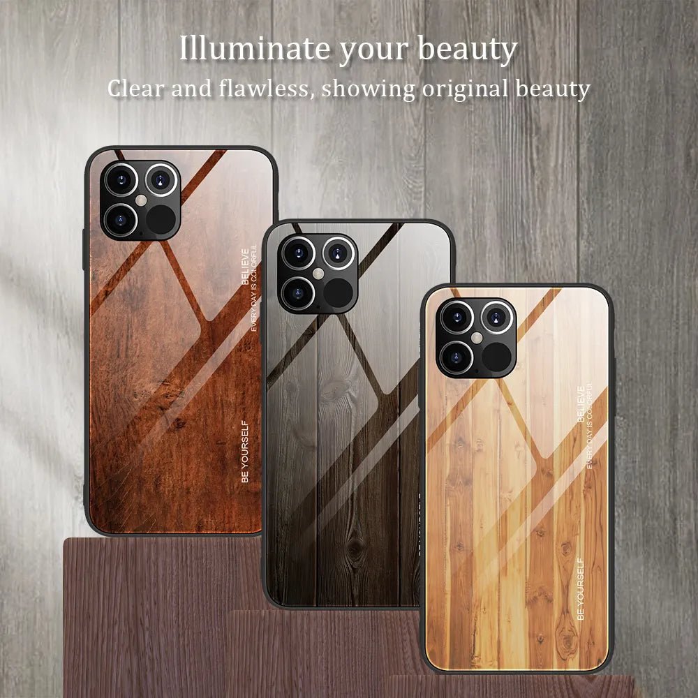 iPhone 13/ Pro/ Pro Max/ Mini - Wood Grain Case Cover iPhone 13/ Pro/ Pro Max/ Mini - Wood Grain Case Cover - Handy Held 24 online kaufen günstig bestellen