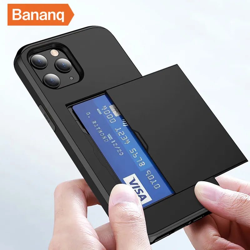 iPhone 14/ Pro/ Plus/ Pro Max - Handy Hülle mit sicherem Karten Fach/ Schlitz Handy Hülle online kaufen günstig bestellen