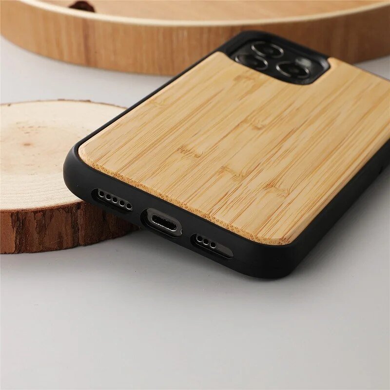 iPhone 14/ Pro/ Plus/ Pro Max - Holz Luxus Bambus Handy Hülle Stoßfest iPhone 14/ Pro/ Plus/ Pro Max - Holz Luxus Bambus Handy Hülle Stoßfest - Handy Held 24 online kaufen günstig bestellen