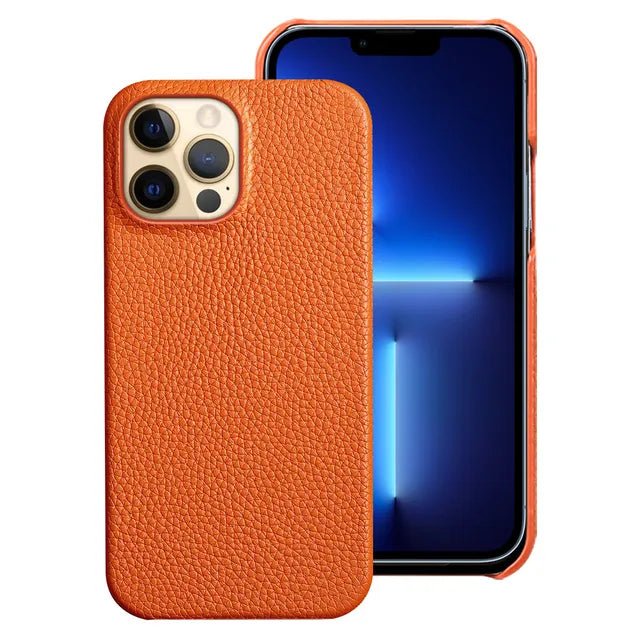 iPhone 14/ Pro/ Plus/ Pro Max - Luxus 3D Lychee Muster, Harte Stoßfeste Lederoptik Hülle 47203464937814|47203464970582|47203465003350|47203465036118 online kaufen günstig bestellen