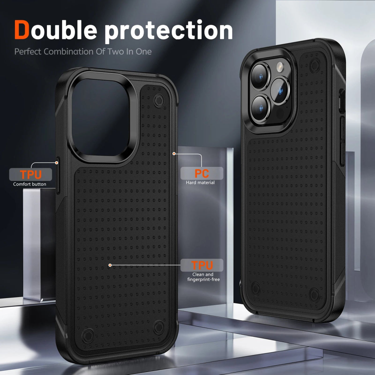 iPhone 14/ Pro/ Plus/ Pro Max - Stoßfeste Panzerung Hard PC TPU Cover Handy Hülle online kaufen günstig bestellen
