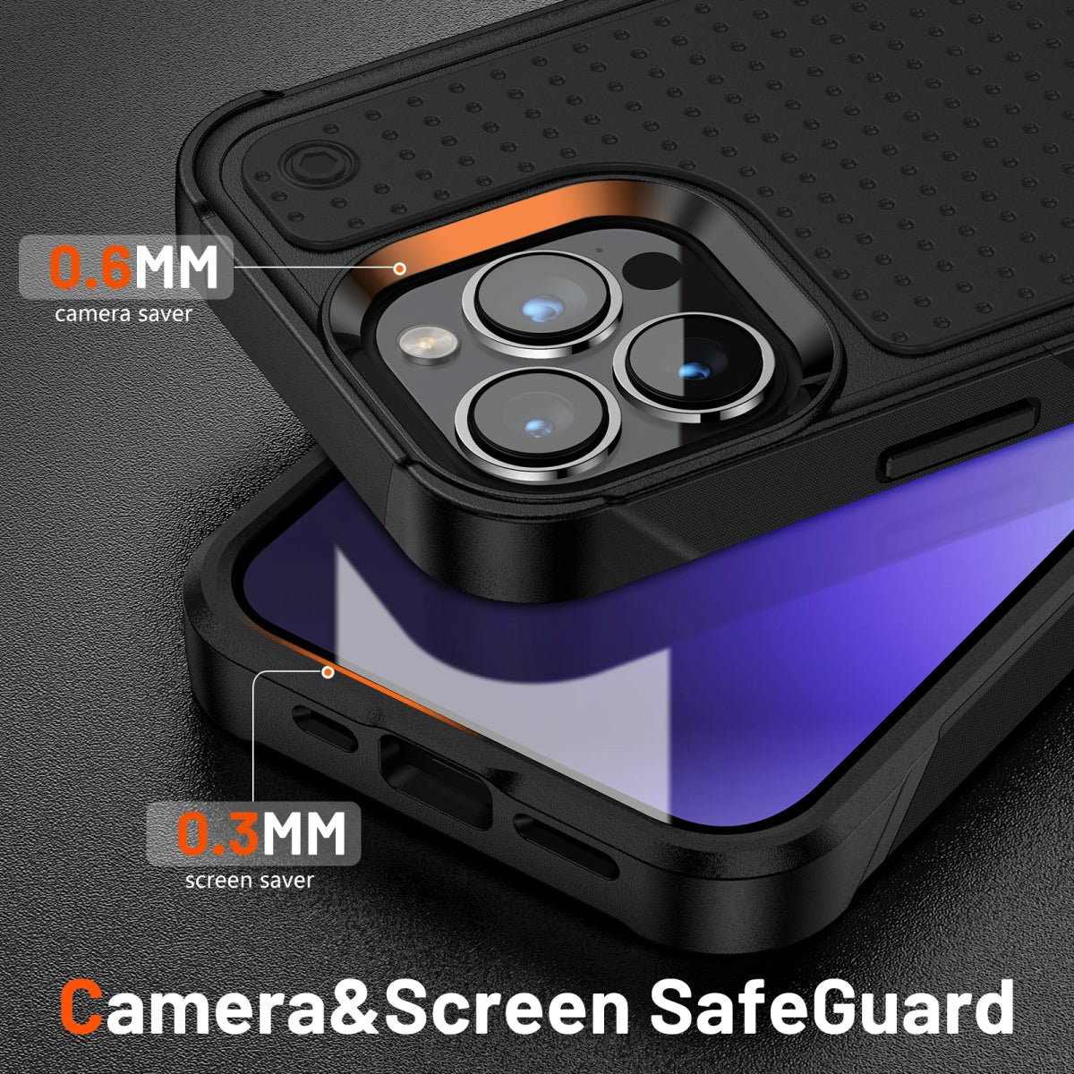 iPhone 14/ Pro/ Plus/ Pro Max - Stoßfeste Panzerung Hard PC TPU Cover Handy Hülle online kaufen günstig bestellen