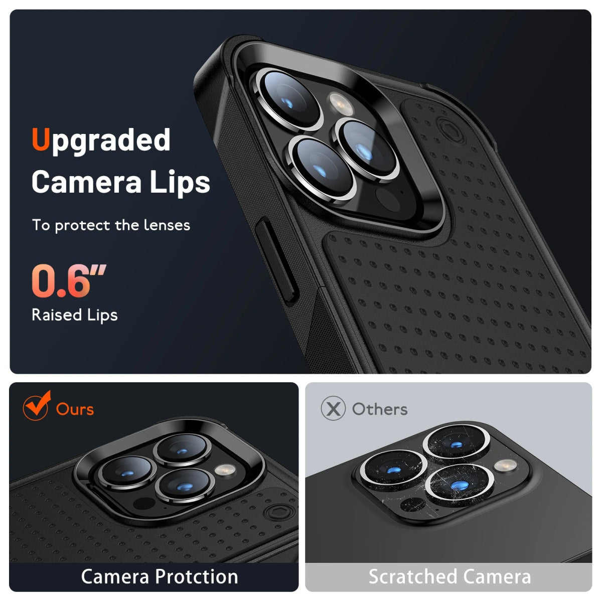 iPhone 14/ Pro/ Plus/ Pro Max - Stoßfeste Panzerung Hard PC TPU Cover Handy Hülle online kaufen günstig bestellen