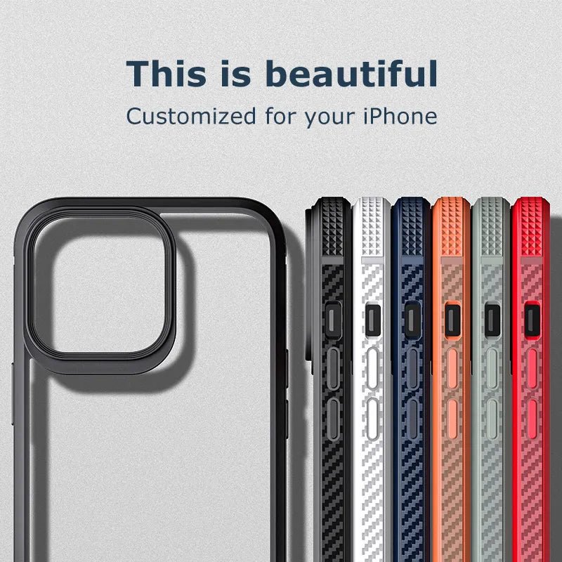 iPhone 14/ Pro/ Plus/ Pro Max - Transparente Stoßfeste Silikon Schutz Hülle, Bumper Handy Hülle online kaufen günstig bestellen