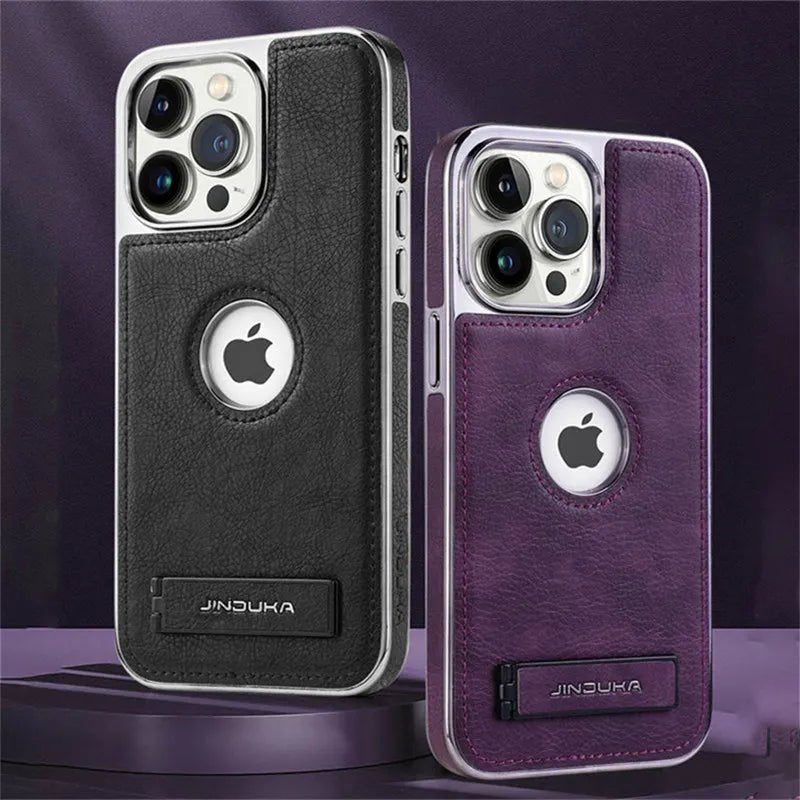 iPhone 14/ Pro/ Pro Max - Elegante Schutz Hülle mit Ständer Handy Hülle online kaufen günstig bestellen