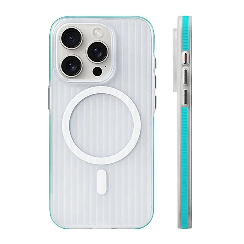 iPhone 14/ Pro/ Pro Max - MagSafe Schutz Hülle, Stoßfest, Magnetisch apple iphone 14 pro max 14 plus magsafe schutz hülle elegant trend online neu kaufen bestellen magnetisch schön cover case kabelloses laden kameraschutz blau weiß transparent Handy Schutz Hülle online kaufen günstig bestellen