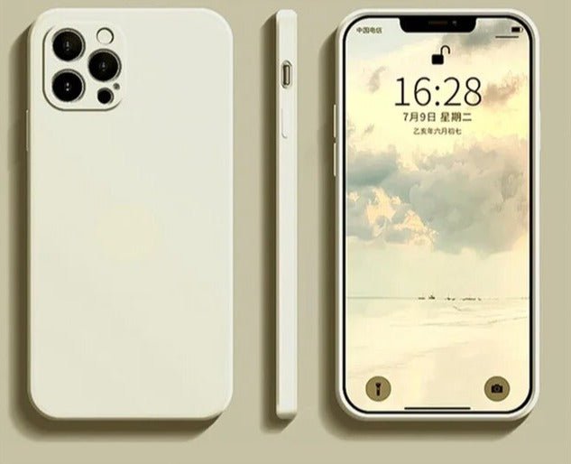 iPhone 14/ Pro/ Pro Max/ Plus - Square Liquid Silicone Phone Case Protection Case 47147559518550|47147559551318|47147559584086|47147559616854 online kaufen günstig bestellen