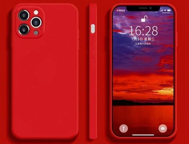 iPhone 14/ Pro/ Pro Max/ Plus - Square Liquid Silicone Phone Case Protection Case 47147559911766|47147559944534|47147559977302|47147560010070 online kaufen günstig bestellen