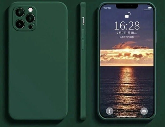 iPhone 14/ Pro/ Pro Max/ Plus - Square Liquid Silicone Phone Case Protection Case 47147559649622|47147559682390|47147559715158|47147559747926 online kaufen günstig bestellen