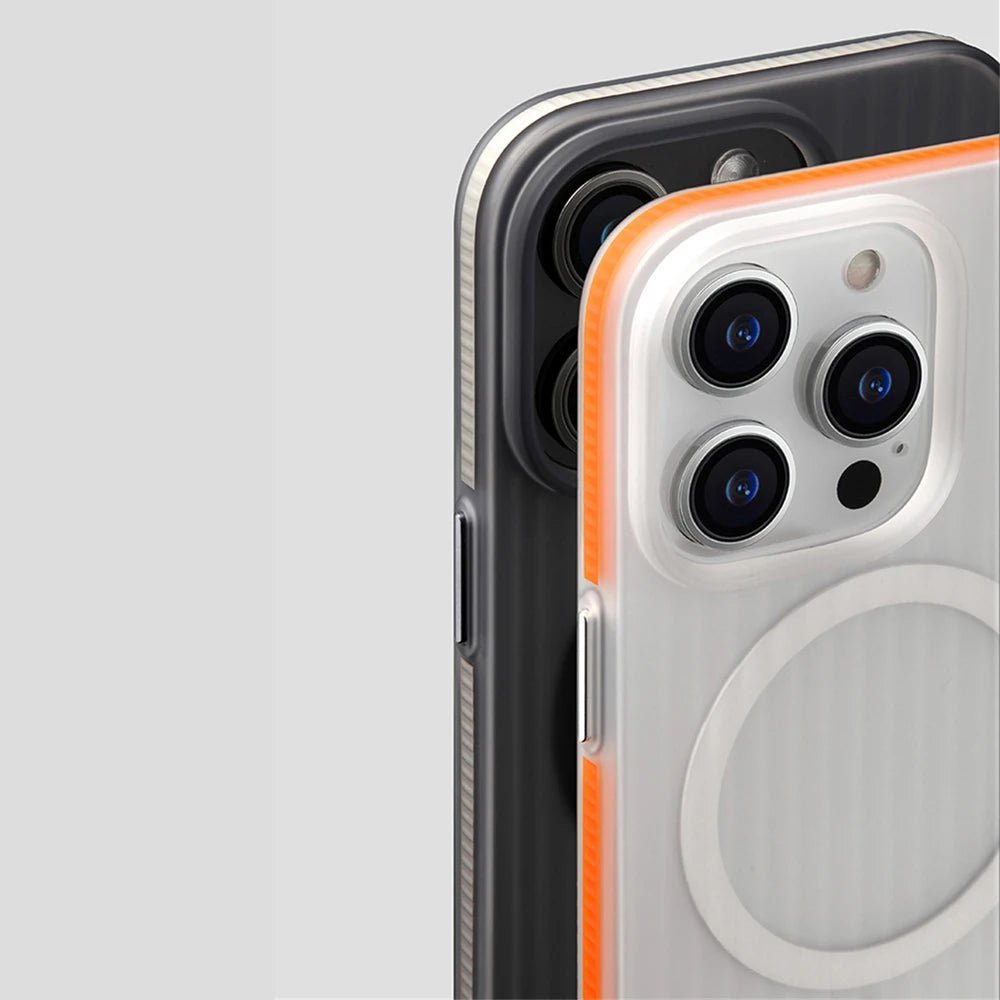 iPhone 14/ Pro/ Pro Max - Transparente MagSafe Hülle mit Stoßdämpfer, Bumper iPhone 14/ Pro/ Pro Max - Transparente MagSafe Hülle mit Stoßdämpfer Handy Schutz Hülle online kaufen günstig bestellen