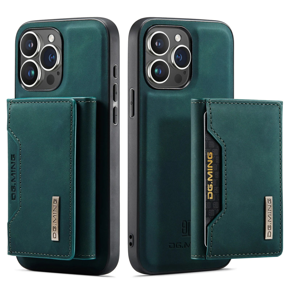 iPhone 15/ Pro/ Plus/ Pro Max - 2 in 1 Magnetische Lederoptik Hülle mit Abnehmbarem Portemonnaie 47509875097942|47509875130710|47509875163478|47509875196246 Handy Schutz Hülle online kaufen günstig bestellen