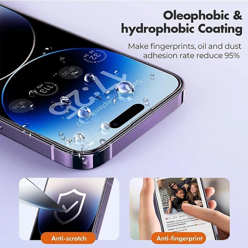 iPhone 15/ Pro/ Plus/ Pro Max - 4 X Schutz Folie iPhone 15/ Pro/ Plus/ Pro Max - 4 X Schutz Folie - Handy Held 24 online kaufen günstig bestellen