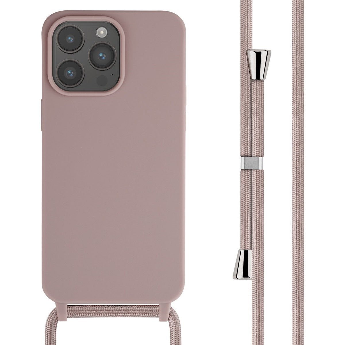iPhone 15/ Pro/ Plus/ Pro Max - Cross Body Trend TPU Hülle mit Umhänge Kette, Trageband, Kordel Handy Schutz Hülle online kaufen günstig bestellen