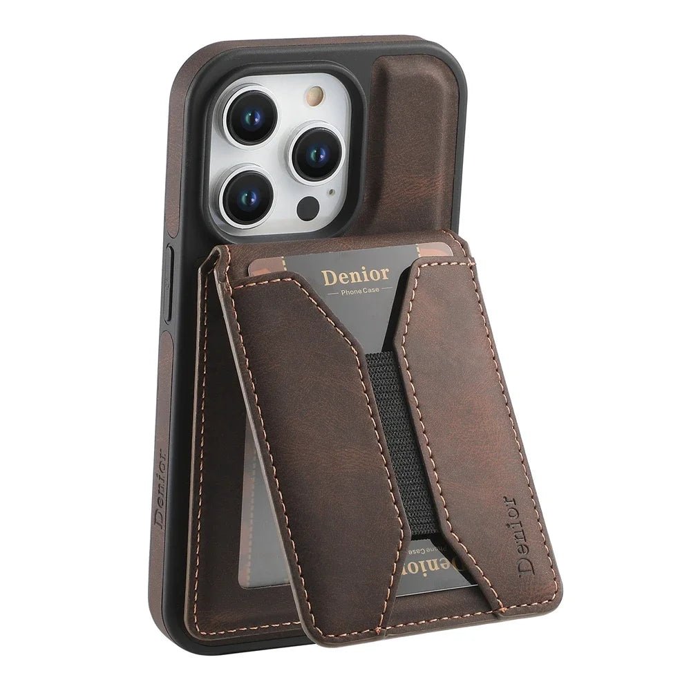 iPhone 15/ Pro/ Plus/ Pro Max - MagSafe Schutz Hülle, Mit Magnet Portmonnaie/ Kartenfach iPhone 15/ Pro/ Plus/ Pro Max - MagSafe Schutz Hülle, Mit Magnet Portmonnaie/ Kartenfach Handy Schutz Hülle online kaufen günstig bestellen