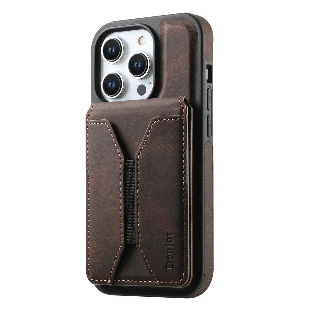 iPhone 15/ Pro/ Plus/ Pro Max - MagSafe Schutz Hülle, Mit Magnet Portmonnaie/ Kartenfach iPhone 15/ Pro/ Plus/ Pro Max - MagSafe Schutz Hülle, Mit Magnet Portmonnaie/ Kartenfach Handy Schutz Hülle online kaufen günstig bestellen