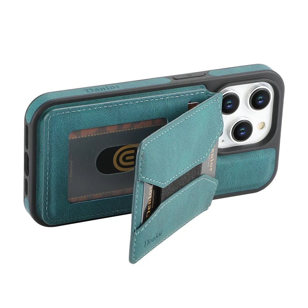 iPhone 15/ Pro/ Plus/ Pro Max - MagSafe Schutz Hülle, Mit Magnet Portmonnaie/ Kartenfach iPhone 15/ Pro/ Plus/ Pro Max - MagSafe Schutz Hülle, Mit Magnet Portmonnaie/ Kartenfach Handy Schutz Hülle online kaufen günstig bestellen
