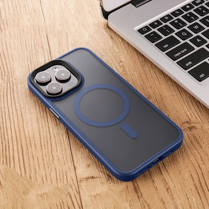 iPhone 15/ Pro/ Plus/ Pro Max - MagSafe Stoßfeste Silikon Hülle Magnetisch apple iphone 15 pro max 15 plus magsafe schutz hülle elegant trend online neu kaufen bestellen magnetisch schön cover case kabelloses laden kameraschutz Handy Hülle online kaufen günstig bestellen