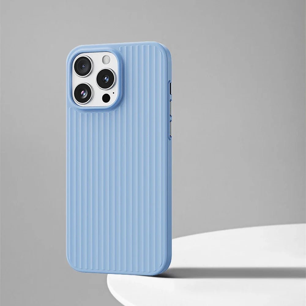 iPhone 15/ Pro/ Plus/ Pro Max - Moderne MagSafe Schutz Hülle, Stoßfest Apple iPhone 15 pro max 15 plus schutz hülle magsafe neu online günstig kauefen bestellen case flip magnetisch cover luxus modern hell blau Handy Schutz Hülle online kaufen günstig bestellen