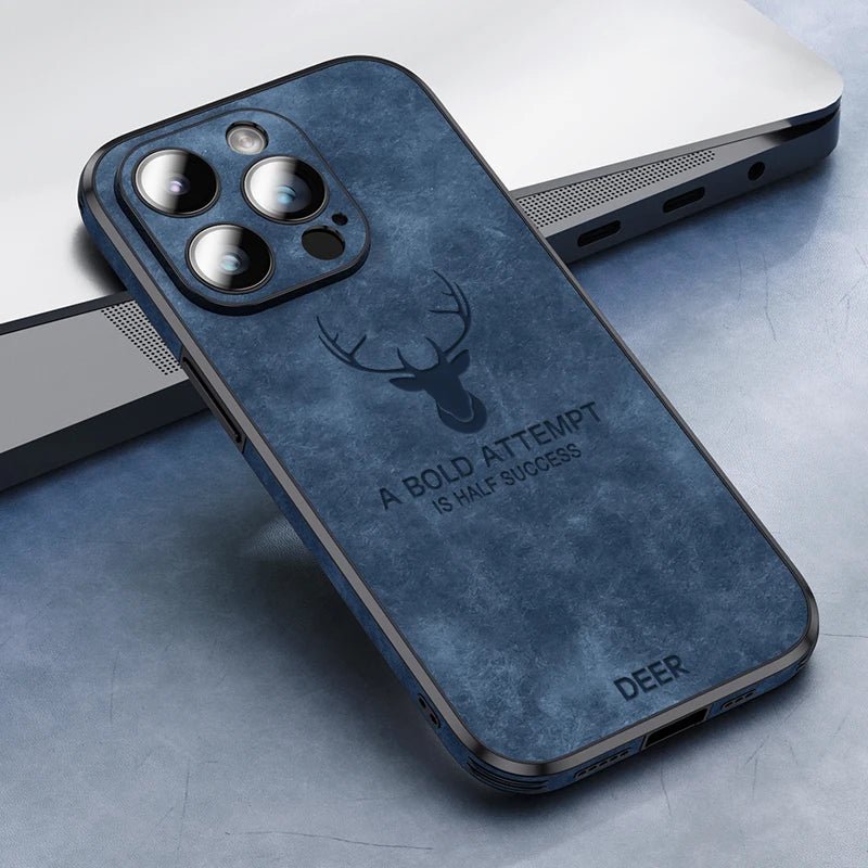 iPhone 15/ Pro/ Plus/ Pro Max - PU Lederoptik Schutz Hülle mit MagSafe und Stoßfeste Silikon 47297540882774|47297540915542|47297540948310|47297540981078 Handy Hülle online kaufen günstig bestellen