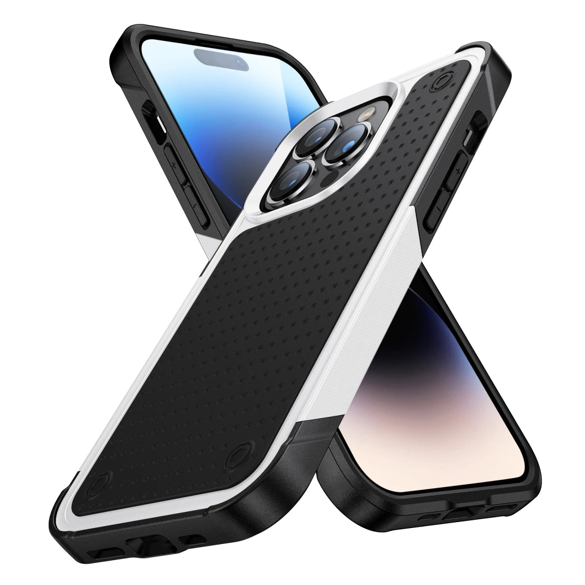 iPhone 15/ Pro/ Plus/ Pro Max - Stoßfeste Panzerung Hard PC TPU Cover 47244895912278|47244895945046|47244895977814|47244896010582 Handy Hülle online kaufen günstig bestellen