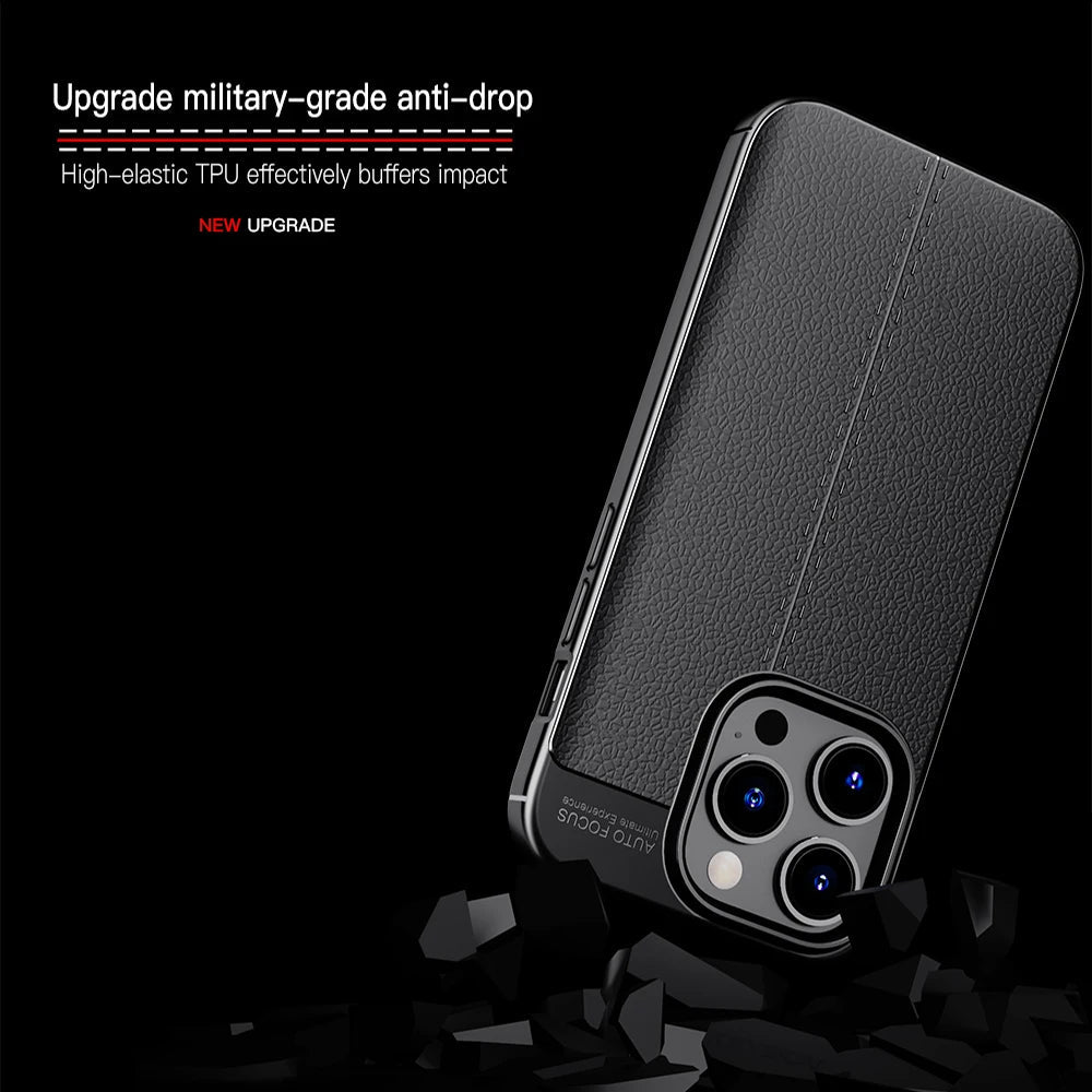 iPhone 15/ Pro/ Plus/ Pro Max - TPU Backcover Hülle, Stoßfest, Luxus Schutz Handy Hülle online kaufen günstig bestellen