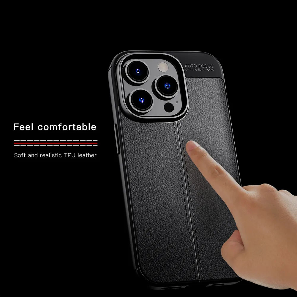 iPhone 15/ Pro/ Plus/ Pro Max - TPU Backcover Hülle, Stoßfest, Luxus Schutz Handy Hülle online kaufen günstig bestellen