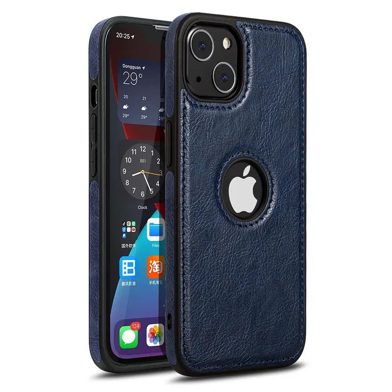 iPhone 15/ Pro/ Plus/ Pro Max - Weiche Business Lederoptik Luxus Schutz Hülle für dein iPhone, Stoßfest 47189998469462|47189998502230|47189998534998|47189998567766 online kaufen günstig bestellen