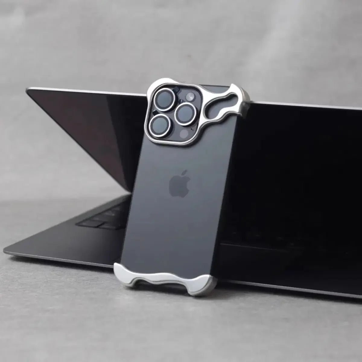 iPhone 15/ Pro/ Pro Max - Luxus Aluminium Metall Schutz Hülle Legierung Stoßstange iphone 14 pro max schutz hülle metall rahmen aluminium online neu kaufen bestellen silber chrome Handy Schutz Hülle online kaufen günstig bestellen