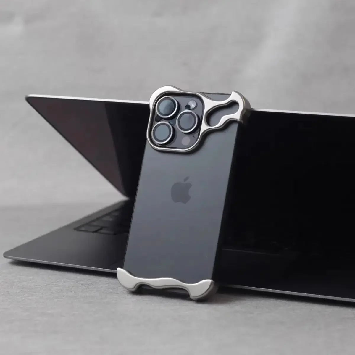iPhone 15/ Pro/ Pro Max - Luxus Aluminium Metall Schutz Hülle Legierung Stoßstange iphone 14 pro max schutz hülle metall rahmen aluminium online neu kaufen bestellen silber chrome Handy Schutz Hülle online kaufen günstig bestellen