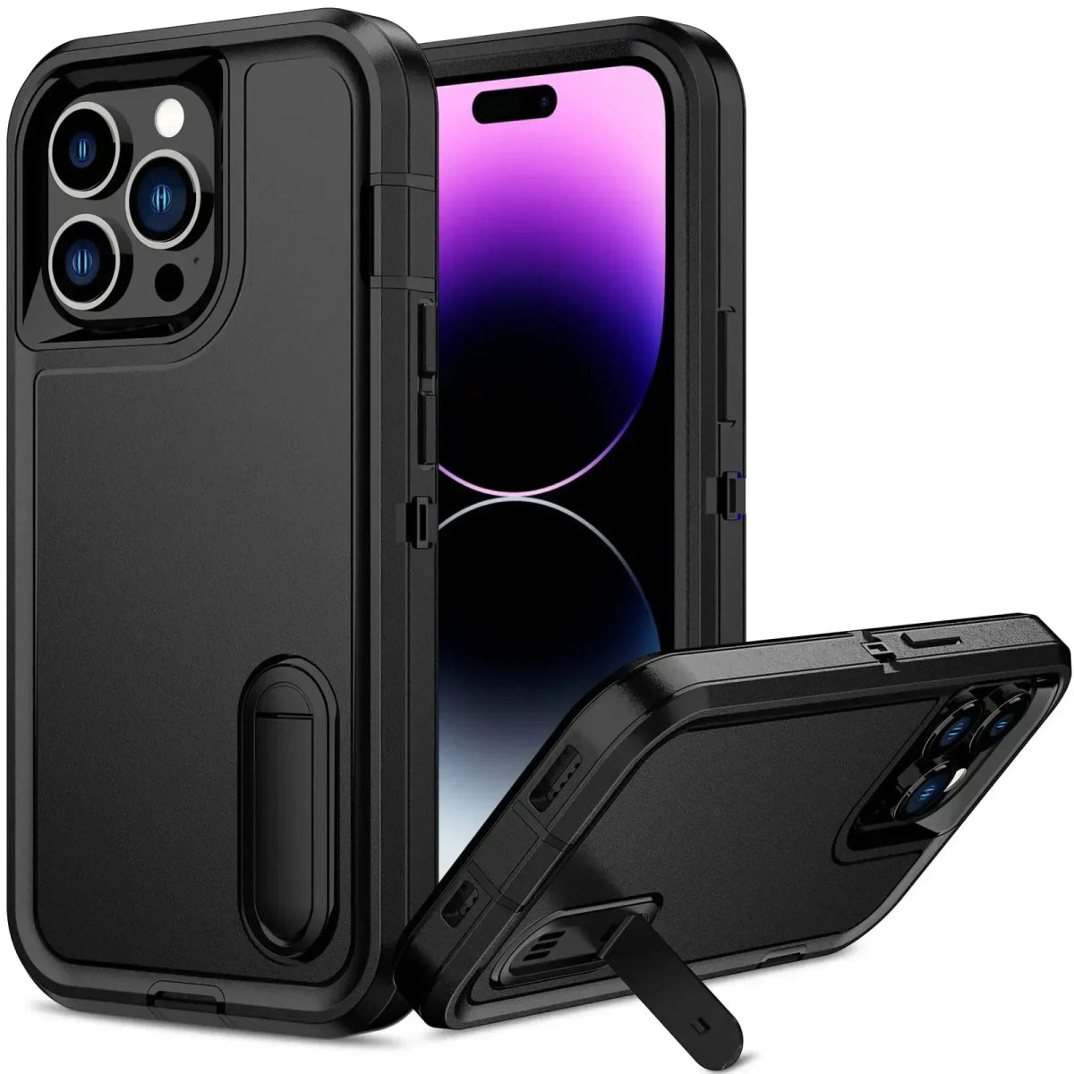 iPhone 16/ Pro/ Plus/ Pro Max - 360 - Grad Vollständige Robuste Hülle mit Displayschutz 49075218186582|49075218383190|49075218579798|49075218776406 Handy Schutz Hülle online kaufen günstig bestellen
