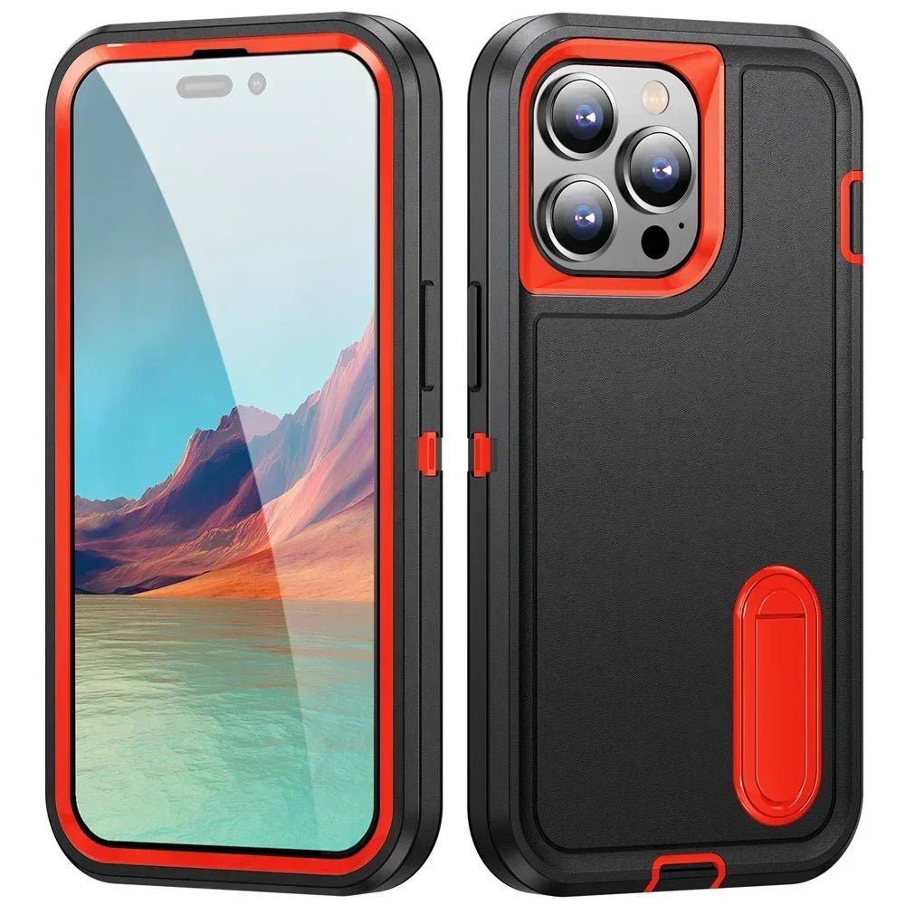 iPhone 16/ Pro/ Plus/ Pro Max - 360 - Grad Vollständige Robuste Hülle mit Displayschutz 49075217793366|49075218022742|49075218710870|49075218907478 Handy Schutz Hülle online kaufen günstig bestellen