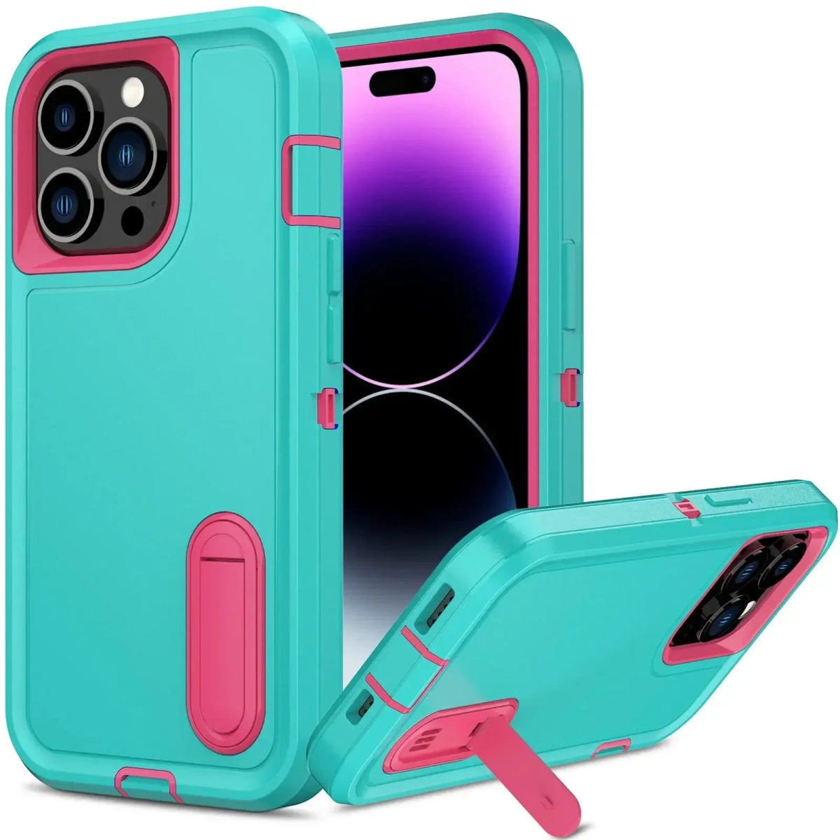 iPhone 16/ Pro/ Plus/ Pro Max - 360 - Grad Vollständige Robuste Hülle mit Displayschutz 49075217826134|49075218055510|49075218219350|49075218940246 Handy Schutz Hülle online kaufen günstig bestellen