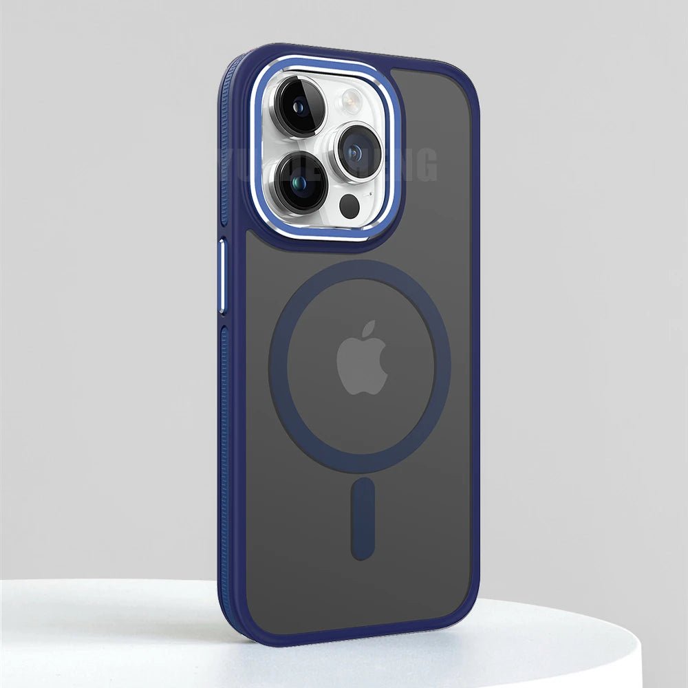 iPhone 16/ Pro/ Plus/ Pro Max - MagSafe Stoßfeste Silikon Hülle Magnetisch iPhone 16/ Pro/ Plus/ Pro Max - MagSafe Stoßfeste Silikon Hülle Magnetisch apple iphone 16 pro max 16 plus magsafe schutz hülle elegant trend online neu kaufen bestellen magnetisch schön cover case kabelloses laden kameraschutzHandy Hülle transparent blau schwarz Handy Hülle online kaufen günstig bestellen