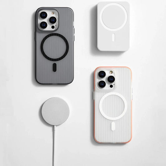 iPhone 16/ Pro/ Plus/ Pro Max - Transparente MagSafe Schutz Hülle mit Stoßdämpfer Handy Schutz Hülle online kaufen günstig bestellen