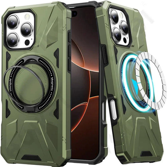 iPhone 16/ Pro/ Pro Max - Magnetische MagSafe Schutz Hülle mit Ring 49075042189654|49075042451798|49075042877782|49075043074390 Handy Schutz Hülle online kaufen günstig bestellen