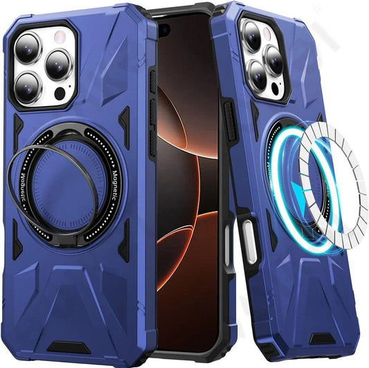 iPhone 16/ Pro/ Pro Max - Magnetische MagSafe Schutz Hülle mit Ring 49075042287958|49075042419030|49075042713942|49075043041622 Handy Schutz Hülle online kaufen günstig bestellen