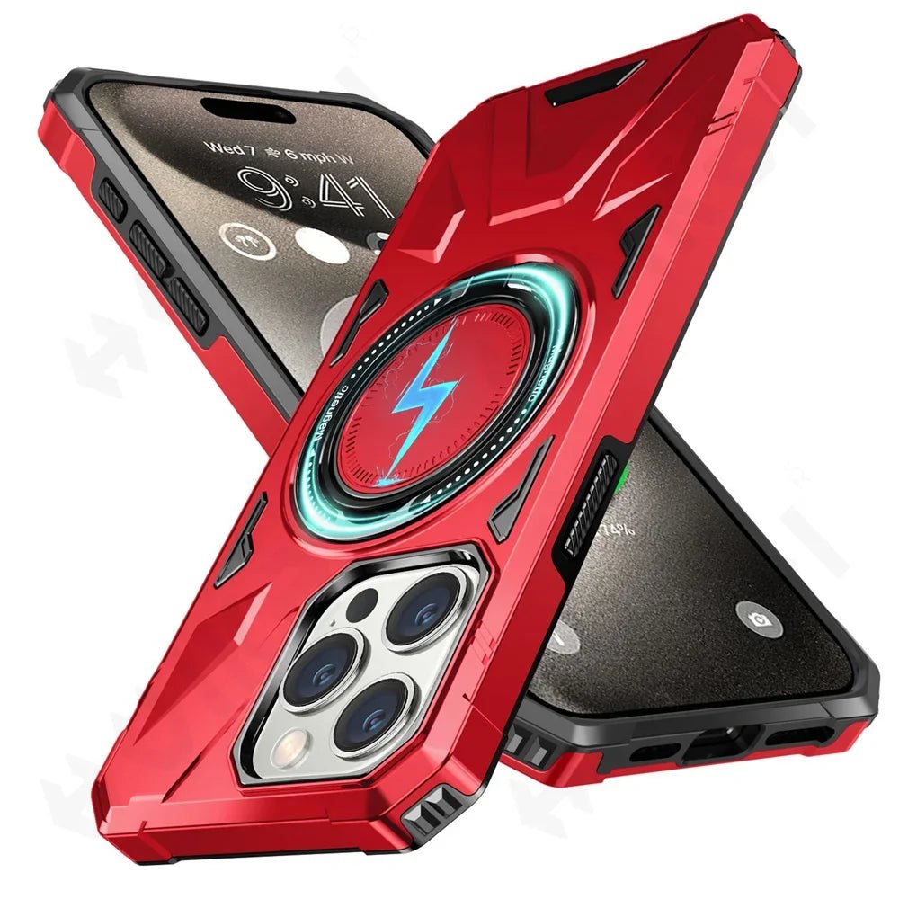 iPhone 16/ Pro/ Pro Max - MagSafe Schutz Hülle mit Ring, Stoßfest, Ständer 49369096225110|49369096388950|49369096716630|49369096880470 Handy Schutz Hülle online kaufen günstig bestellen