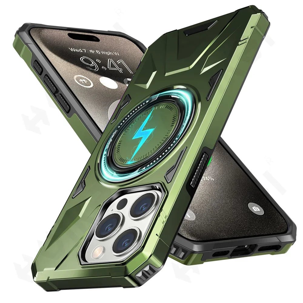 iPhone 16/ Pro/ Pro Max - MagSafe Schutz Hülle mit Ring, Stoßfest 49369096159574|49369096585558|49369096651094|49369097011542 Handy Schutz Hülle online kaufen günstig bestellen