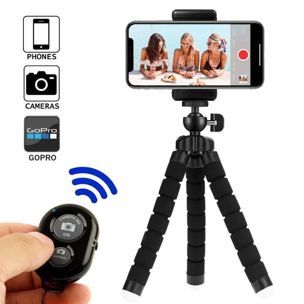 Smartphone Handy Stativ Halterung, Selfie Bluetooth - kompatibel, Mit Fernbedienung Smartphone Zubehör online kaufen günstig bestellen