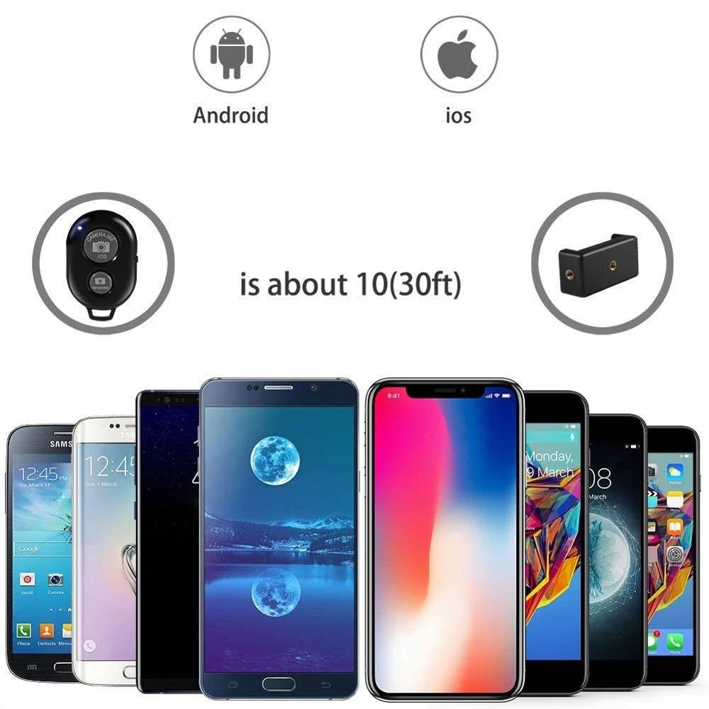Smartphone Handy Stativ Halterung, Selfie Bluetooth - kompatibel, Mit Fernbedienung Smartphone Zubehör online kaufen günstig bestellen